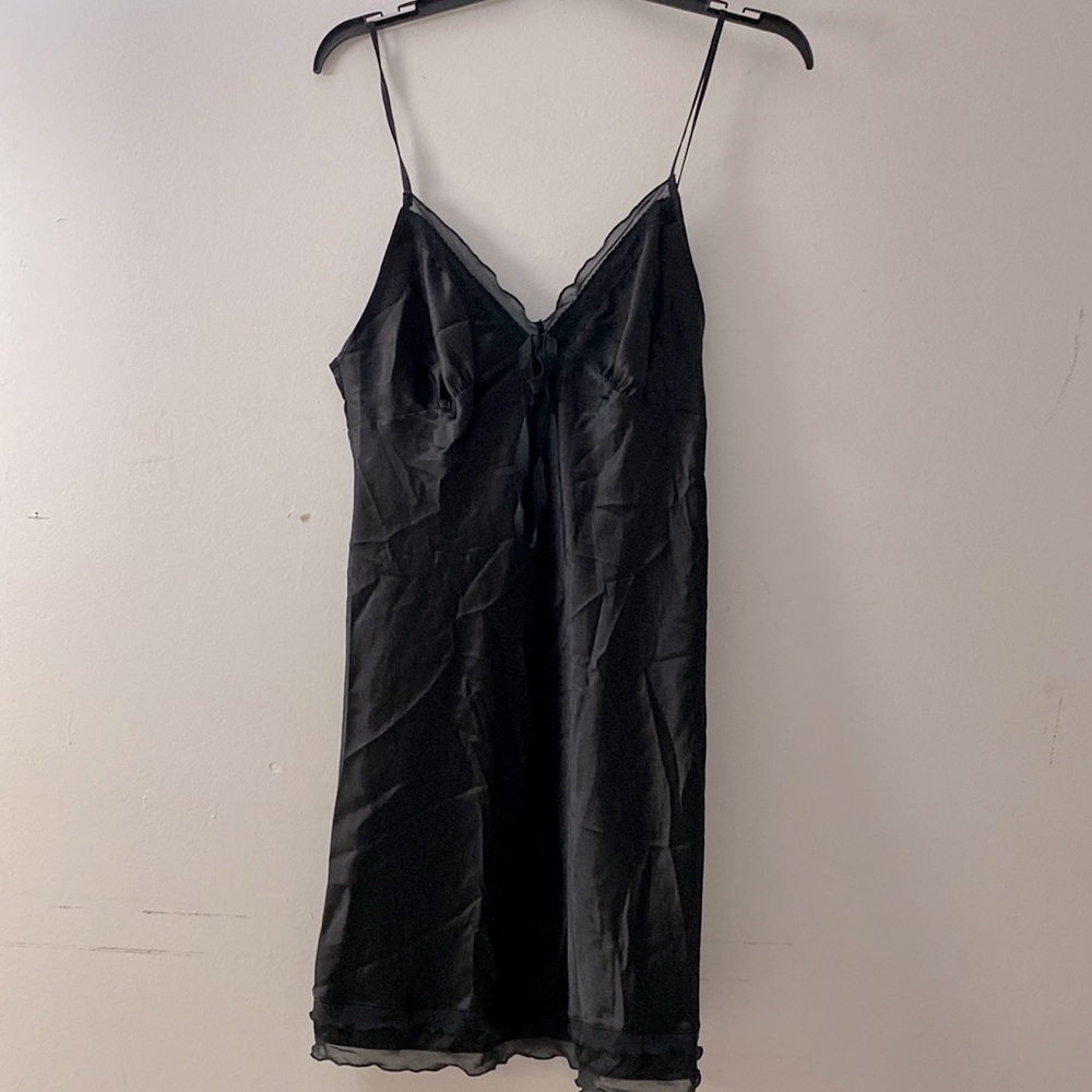 Victoria’s Secret | Black Satin Chemise